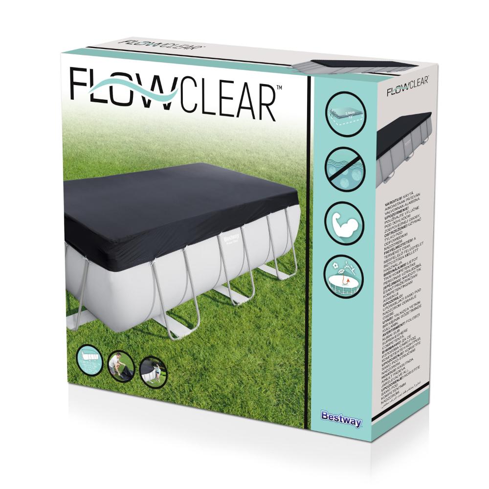 Bestway Steel Frame Pool Cover 4.12 x 2.01m