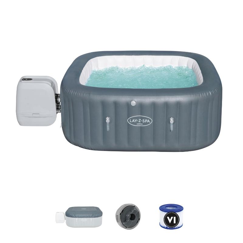 Bestway HydroJet Pro Inflatable Spa Hawaii – 180 x 180 x 71 cm