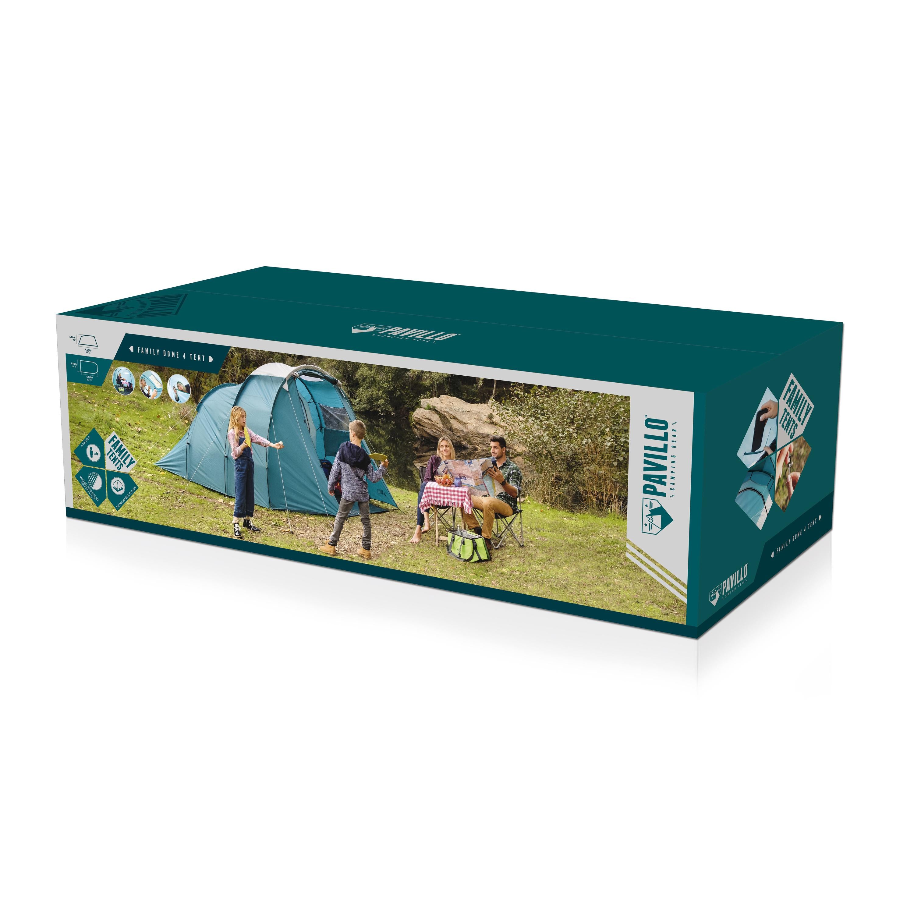 Bestway Pavillo Family Dome4 Tent 400x255x180cm