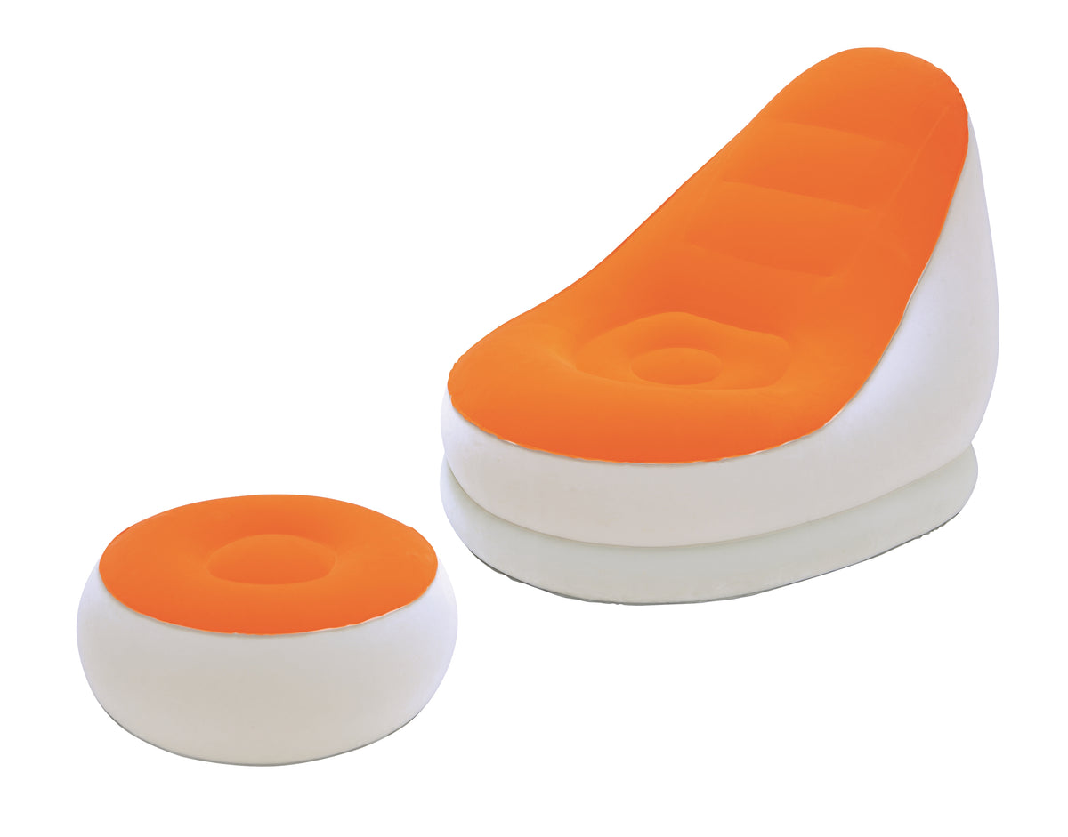 Comfort Cruiser Inflatable Chair with Ottoman