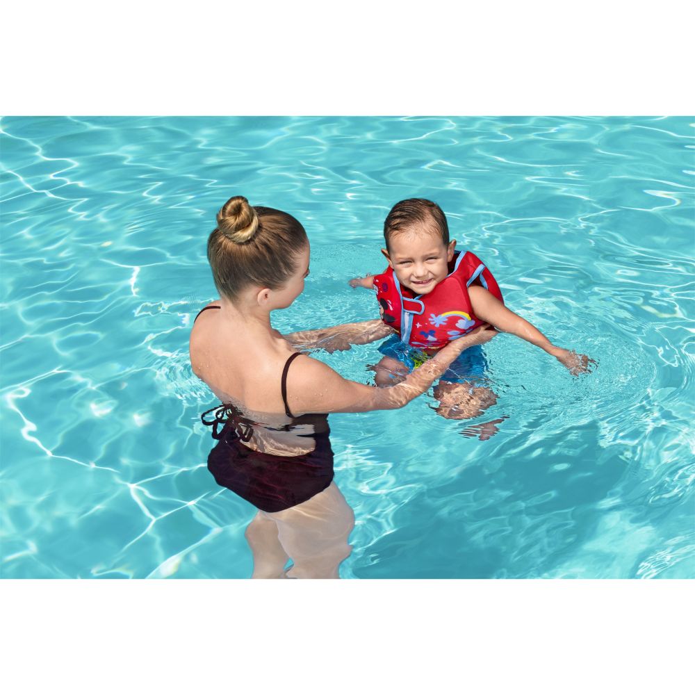 Bestway Adjustable Kids Swim Gear 51 cm S/M Mickey & Friends Safety Vest