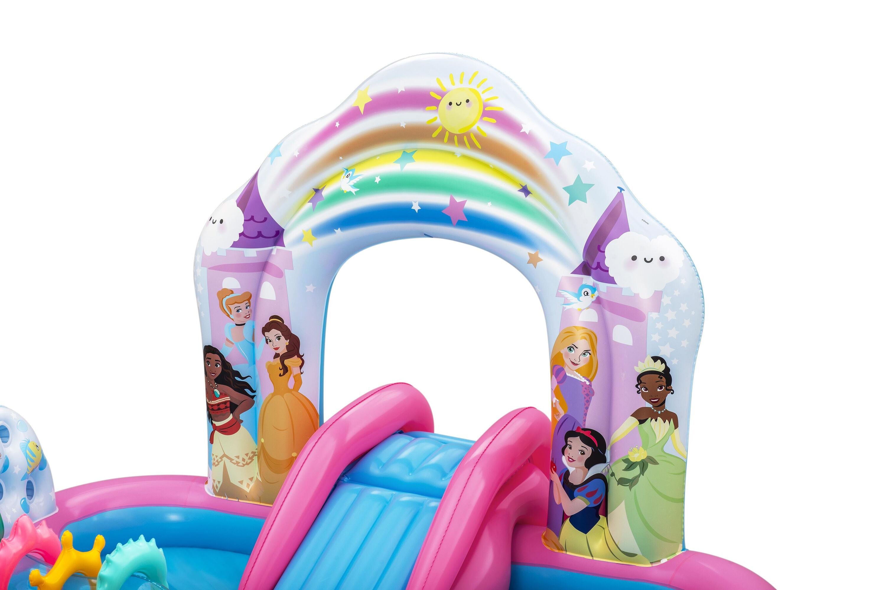 Bestway Disney Enchanted Palace Play Center Kids Inflatable Pool 221x193x140cm