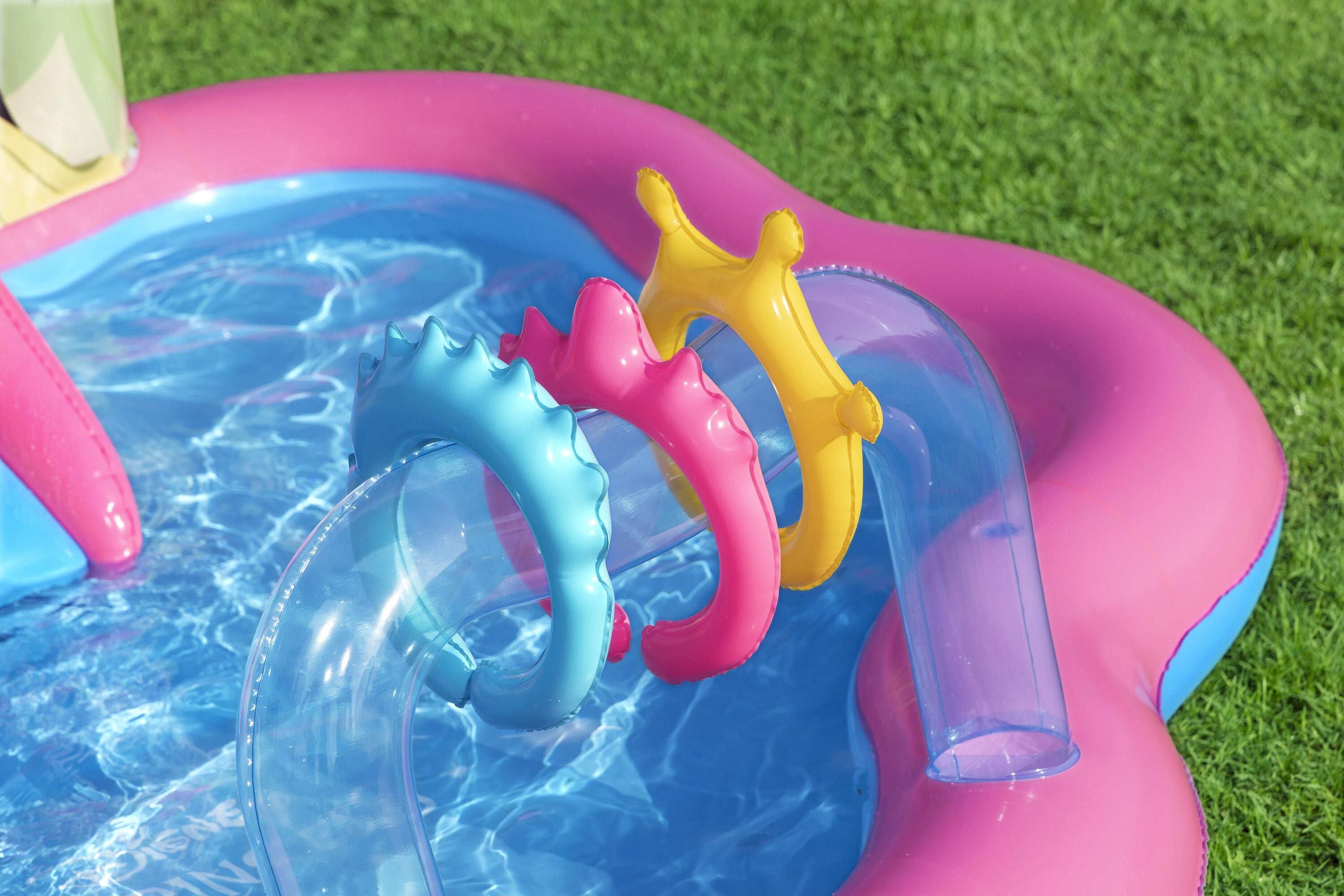 Bestway Disney Enchanted Palace Play Center Kids Inflatable Pool 221x193x140cm