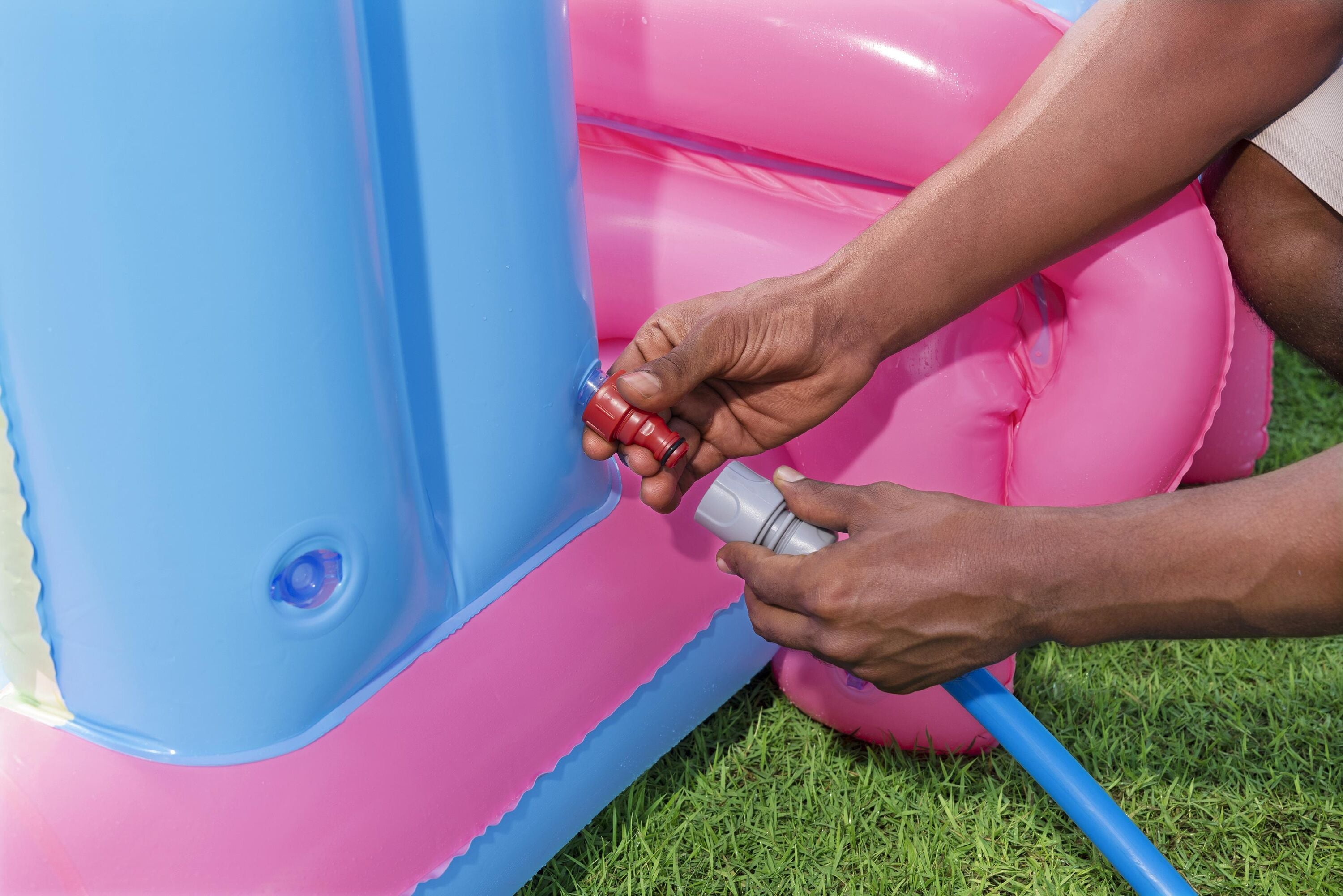 Bestway Disney Enchanted Palace Play Center Kids Inflatable Pool 221x193x140cm